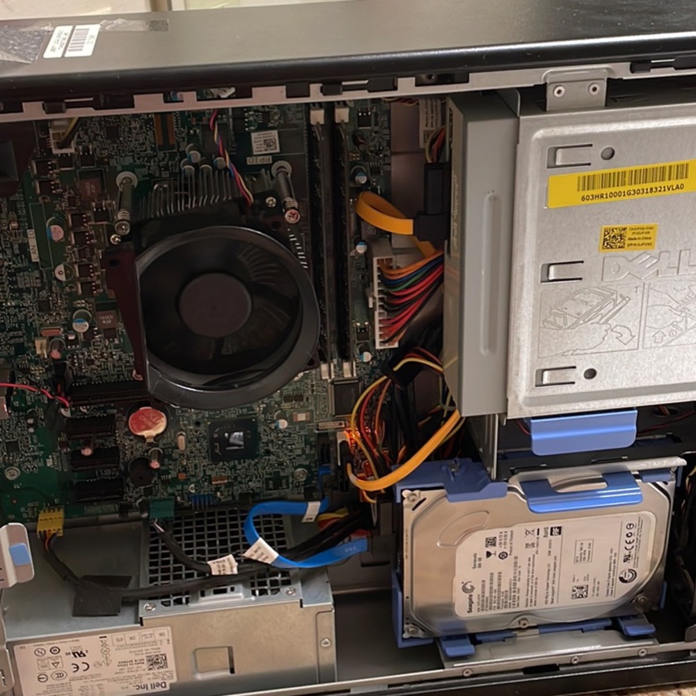 A perfectly good condition work desktop
